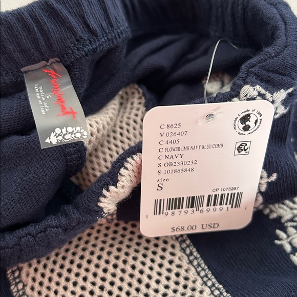 Free People Movement Way To Go Shorts in Navy - Picture 10 of 14